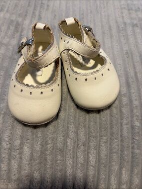 Classic Ivory  Baby Shoes